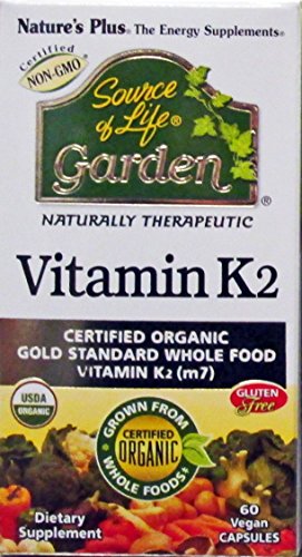 De la naturaleza y fuente de vida jardín vitamina K2 - 60 cápsulas vegetarianas