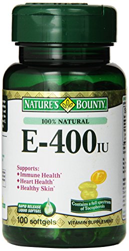 Recompensa Natural complejo E, 400 UI, 100-cuenta de la naturaleza