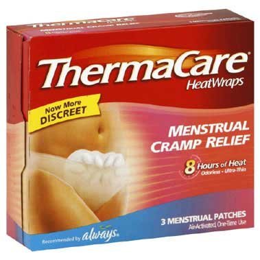 ThermaCare cólicos menstruales alivio térmico envuelve, 1 cuenta