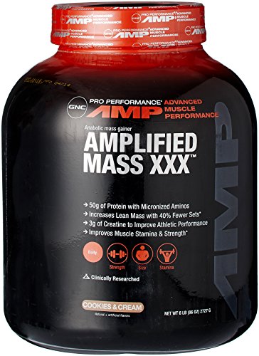 GNC Pro Performance ® AMP Amplified 100% proteína de suero de leche-Cookies & Cream 6 libras