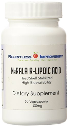 Na biodisponibilidad alta-R -ALA el ácido R-lipoico. 100mg