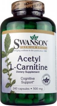 Acetil L-carnitina 500 mg 240 Caps