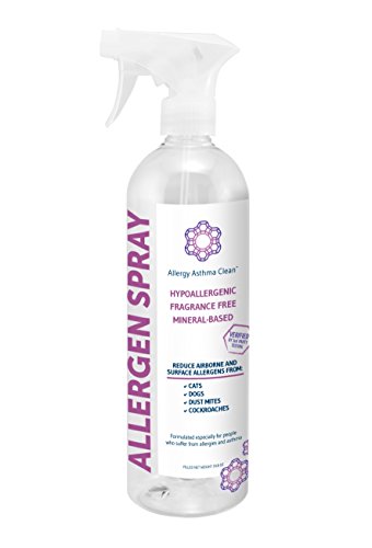 AAC alergeno Spray ácaros Pet caspa de las cucarachas, 33.8oz