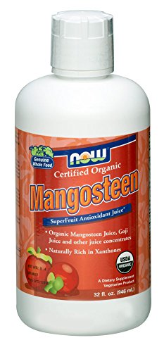 AHORA alimentos del Mangosteen orgánico superfruta 32 jugo líquido