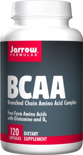 Jarrow Formulas BCAAC con glutamina y B6, 120 cápsulas