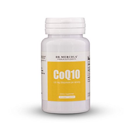El Dr. Mercola CoQ10 Cápsulas de 100 mg - 30 cápsulas - Booster Energía Natural - Con Licaps - Suplemento dietético de alta calidad