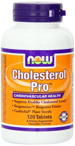Ahora alimentos colesterol Pro tabletas, cuenta 120