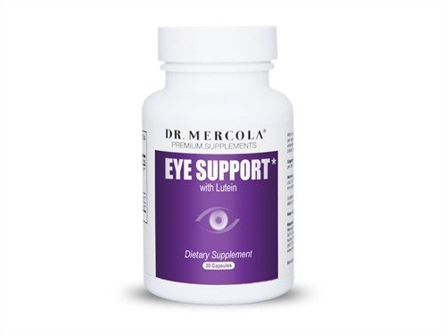 Dr. Mercola ojo Support con luteína - sin ingredientes sintéticos - contiene grosella negra y zeaxantina - protección antioxidante de gran alcance para sus ojos - abastecimiento de 30 dias