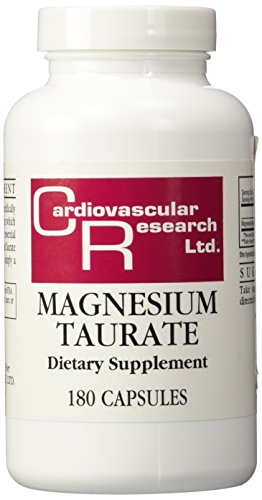 Investigación cardiovascular - TAURATO de magnesio, 125 mg 180 cápsulas