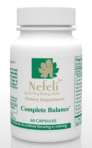 Nefeli completa Balance - la verdadera fuente de salud, todo Natural, 60 cápsulas