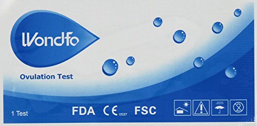 Wondfo 20 paquete de prueba de ovulación de la tira de temprana detección (LH), 20-Conde