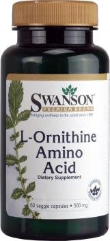 L-ornitina aminoácido 500 mg 60 Caps de Veg