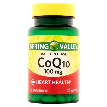 Spring Valley Q-Sorb Co Q-10 Softgels suplemento dietético 100 mg 30 ct