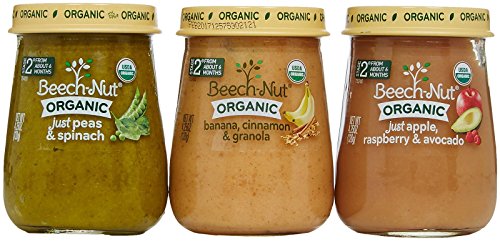 Paquete de variedad de haya-Nut orgánica etapa 2 bebé alimentos, 4,25 onzas (paquete de 10)