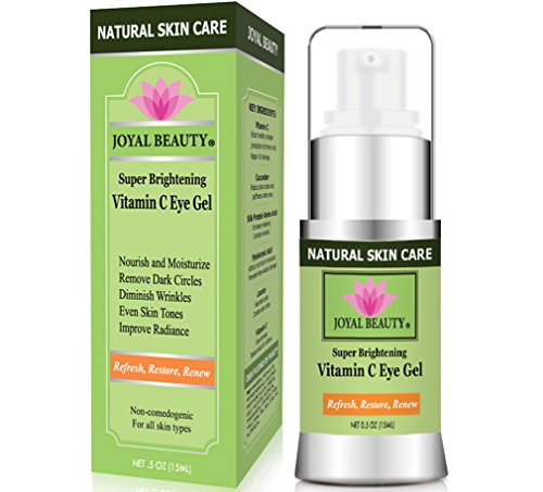 Mejor crema contorno de ojos para ojeras, ojos hinchados, bolsas de ojos, arrugas - mejor vitamina C Anti envejecimiento ojos Gel para hombres y mujeres para cada preocupación de ojo - por Joyal belleza - mejor cuidado de la piel orgánicos