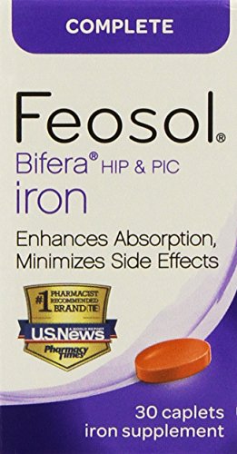 Feosol con Bifera 30 cápsulas (2 Pack)