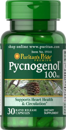 Pride Pycnogenol de Puritan 100 mg-30 cápsulas