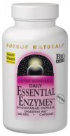 Source Naturals enzimas esenciales 500mg, 60 cápsulas