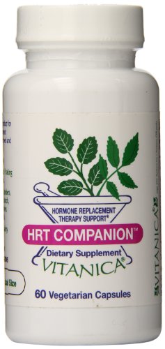 HRT Vitanica compañero, apoyo de terapia de reemplazo hormonal, 60 cápsulas vegetarianas