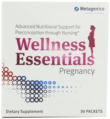 Metagenics bienestar esenciales para suplemento de embarazo, cuenta 30