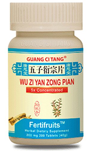 3 botellas de Wu Zi Yan Zong Pian FertiFruits Plus - mezcla de fertilidad para hombres - planificación familiar-200 pastillas en cada botella