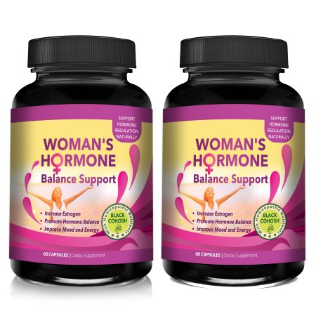 Totally Products Suplemento Soporte Body Balance hormonal y menopausia natural a base de plantas 1375mg de la mujer