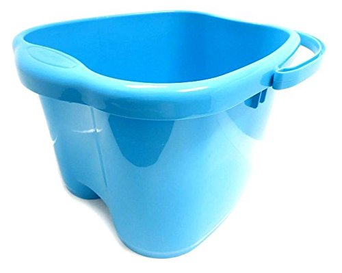 Ohisu azul pie lavabo para baño de pies, remojo o desintoxicación