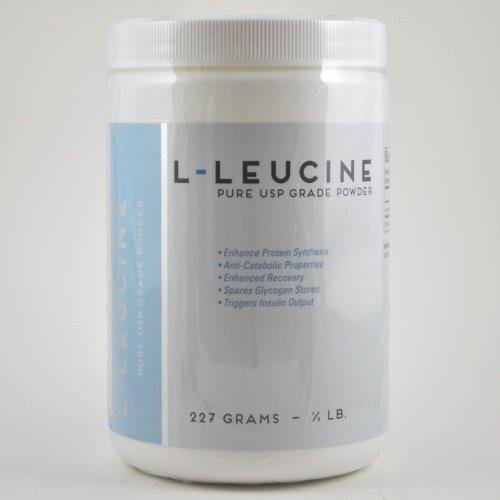 L-leucina 227 gramos (1 / 2lb) - Ultra fino polvo puro sin sabor