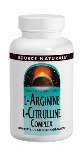 Source Naturals L-arginina L-citrulina complejo, 240 tabletas 1000mg