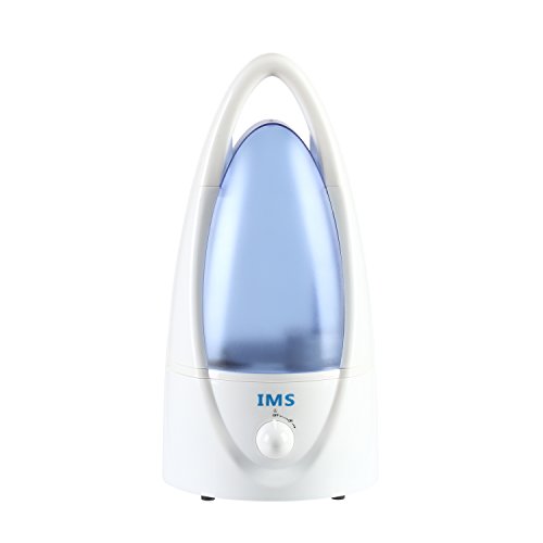 2 L Cool Mist humidificador IMS humidificador-Extra función ultrasónica [Añadir sal del Himalaya Natural] generar los iones negativos, buenos para la salud, ajustable modo de niebla, sin agua de apagado automático de humedad de la piel