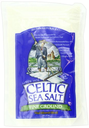 Mar Céltico sal, fina tierra, 16 onzas