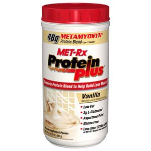 MET-Rx Protein Plus vainilla en polvo--2 libras