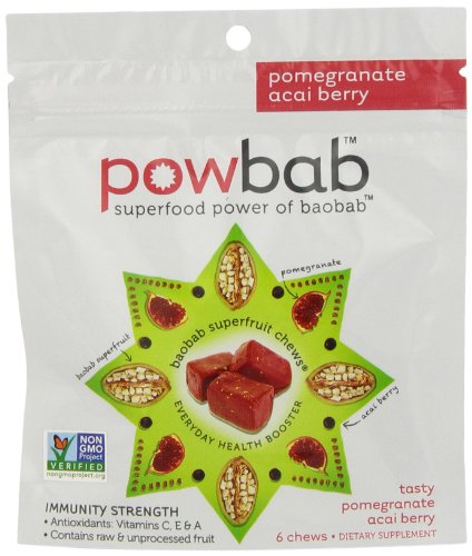 Powbab Baobab superfruta mastica, cuenta 5