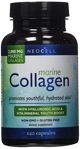 NEOCELL Marina colágeno y ácido hialurónico cápsulas 2000mg, 120 cuenta