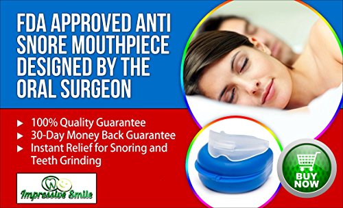 Mejor Anti ronquido boca protector - aprobado por la FDA - rechinamiento de paradas libres de BPA