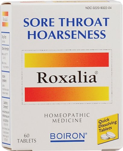 Boiron Roxalia dolor de garganta (1 x 60 TAB)
