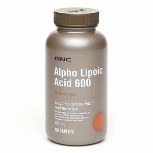 GNC alfa Lipoic ácido 600, comprimidos 60 ea