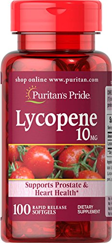 Pride licopeno de Puritan 10 mg-100 cápsulas