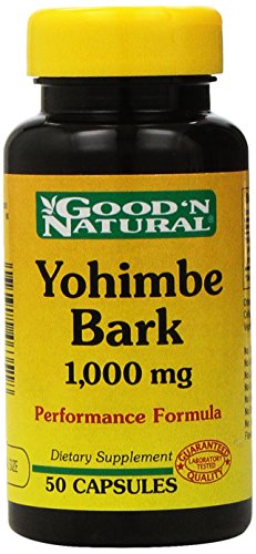 Corteza de yohimbe 1000 mg 50 buena n Natural Caps