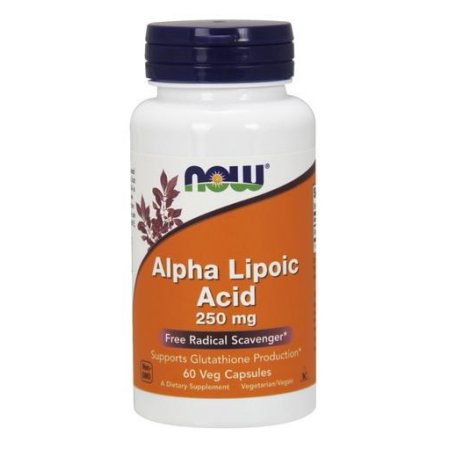 El ácido alfa lipoico 250 mg NOW Alimentos 60 Caps