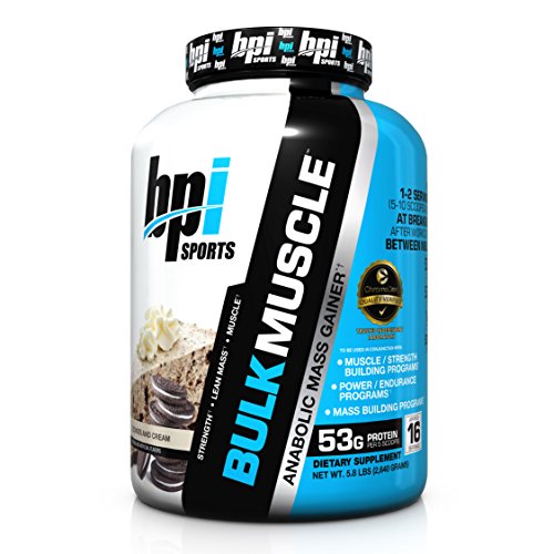 BPI Sports a granel músculo proteína en polvo, galletas y crema, 5,8 libras