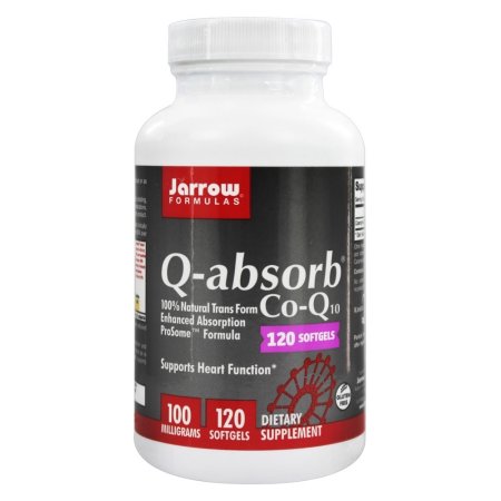 Jarrow Formulas - Q-absorber CoQ10 100 mg. - 120 Softgels