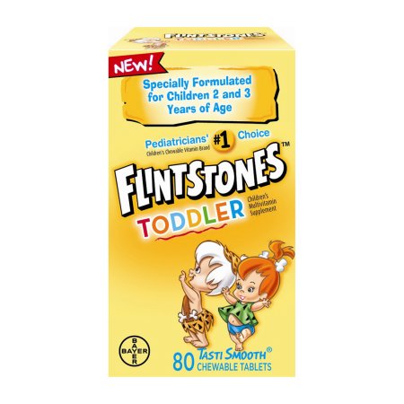 Flintstones niño multivitaminas masticables - 80 Ea paquete de 2