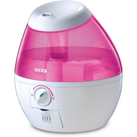 Vicks Mini Filter Free humidificador de vapor frío - rosa