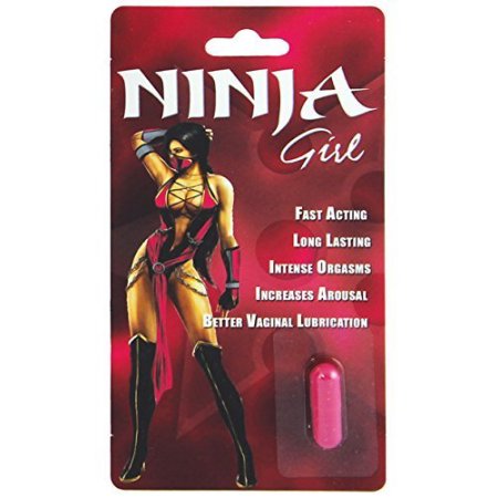 Ninja Girl Potenciador sexual para las mujeres - 1 Cápsula Blister