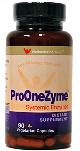 Pro-OneZyme mejor Proteolytic enzimas sistémicas con Nattokinase y Seaprose - 90 cápsulas