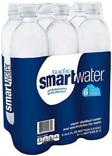 SmartWater, ct 6, botella de 1 L