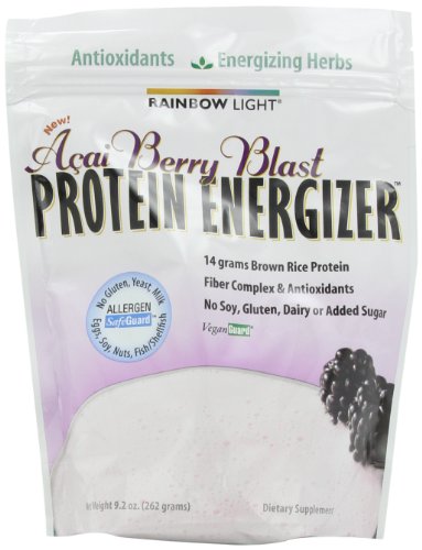 Arco iris luz Acai Berry proteína Energizer (9.2 oz)