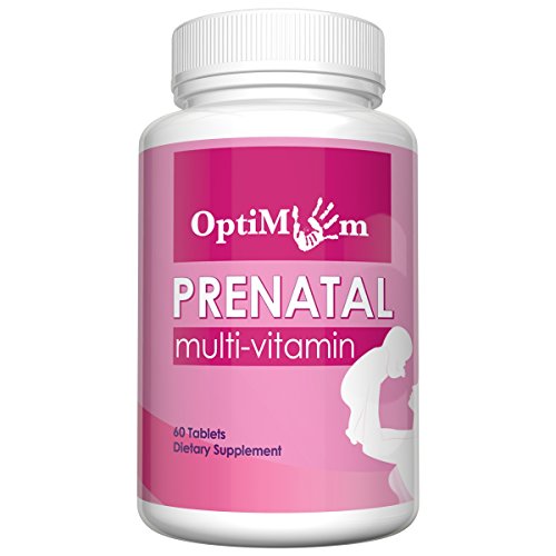 Suplemento de vitaminas prenatales, 60 una vez al día, para mamá y bebé,