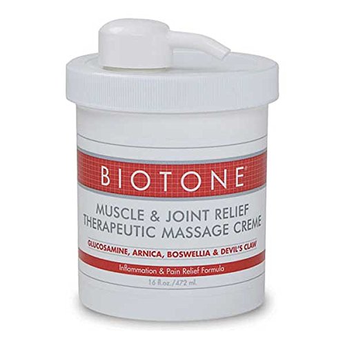 Biotone músculo y articulación alivio terapéutico masaje Creme, 16 onzas por Biotone [belleza]